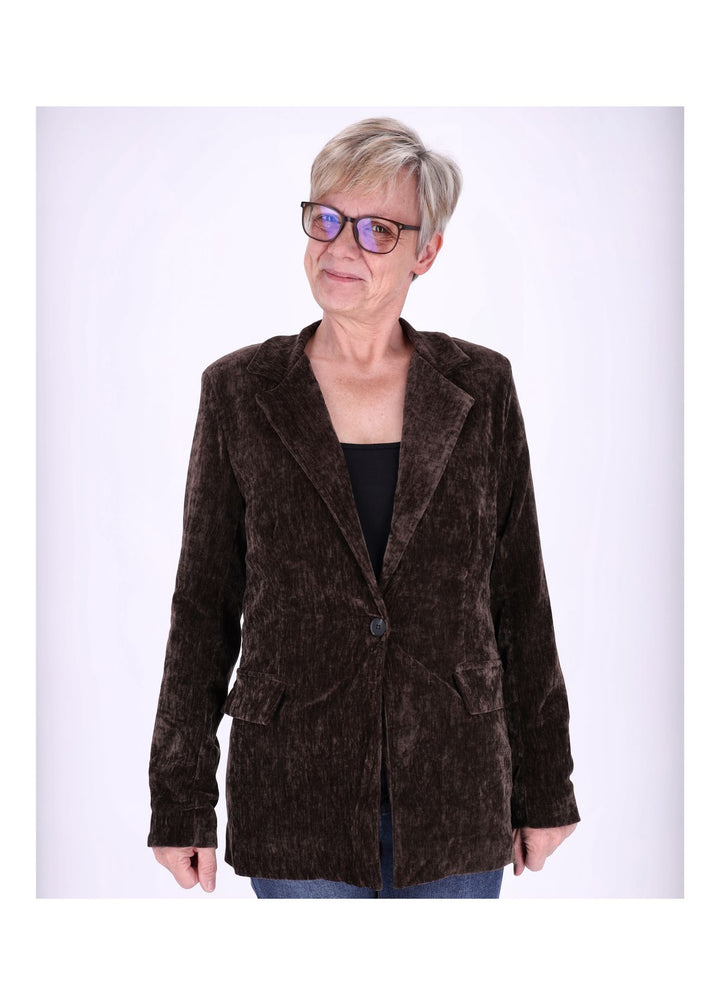 Blazer Samtqualität