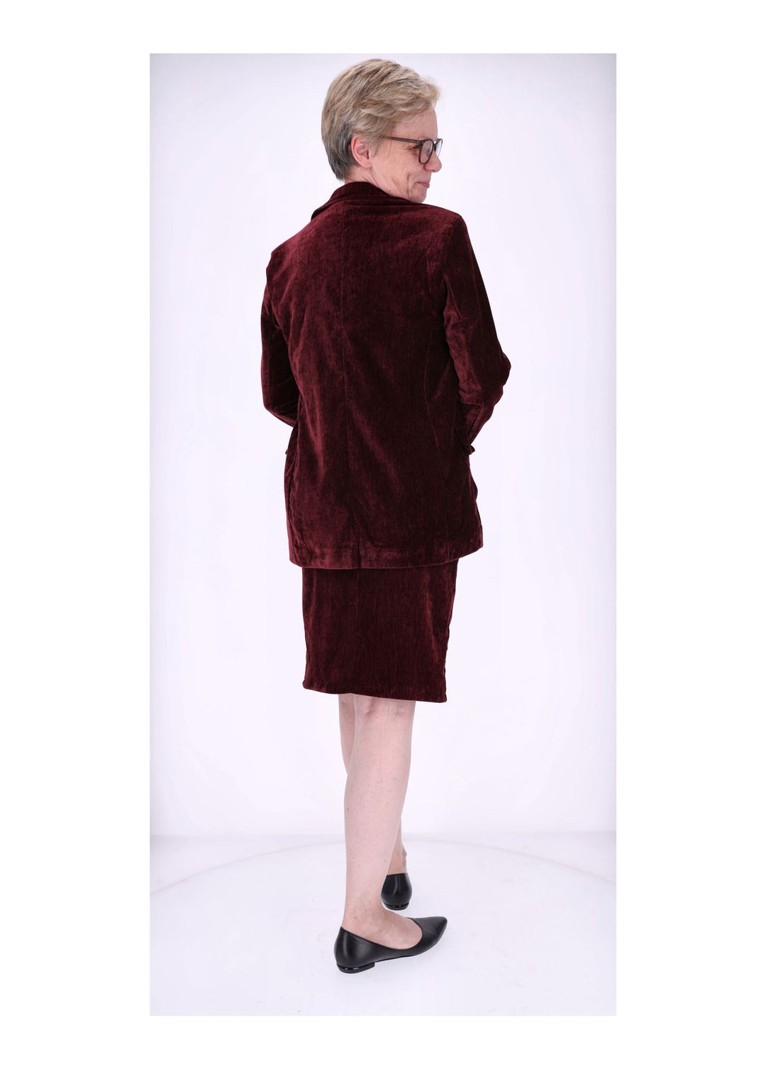 Rock Knielang Samtqualität