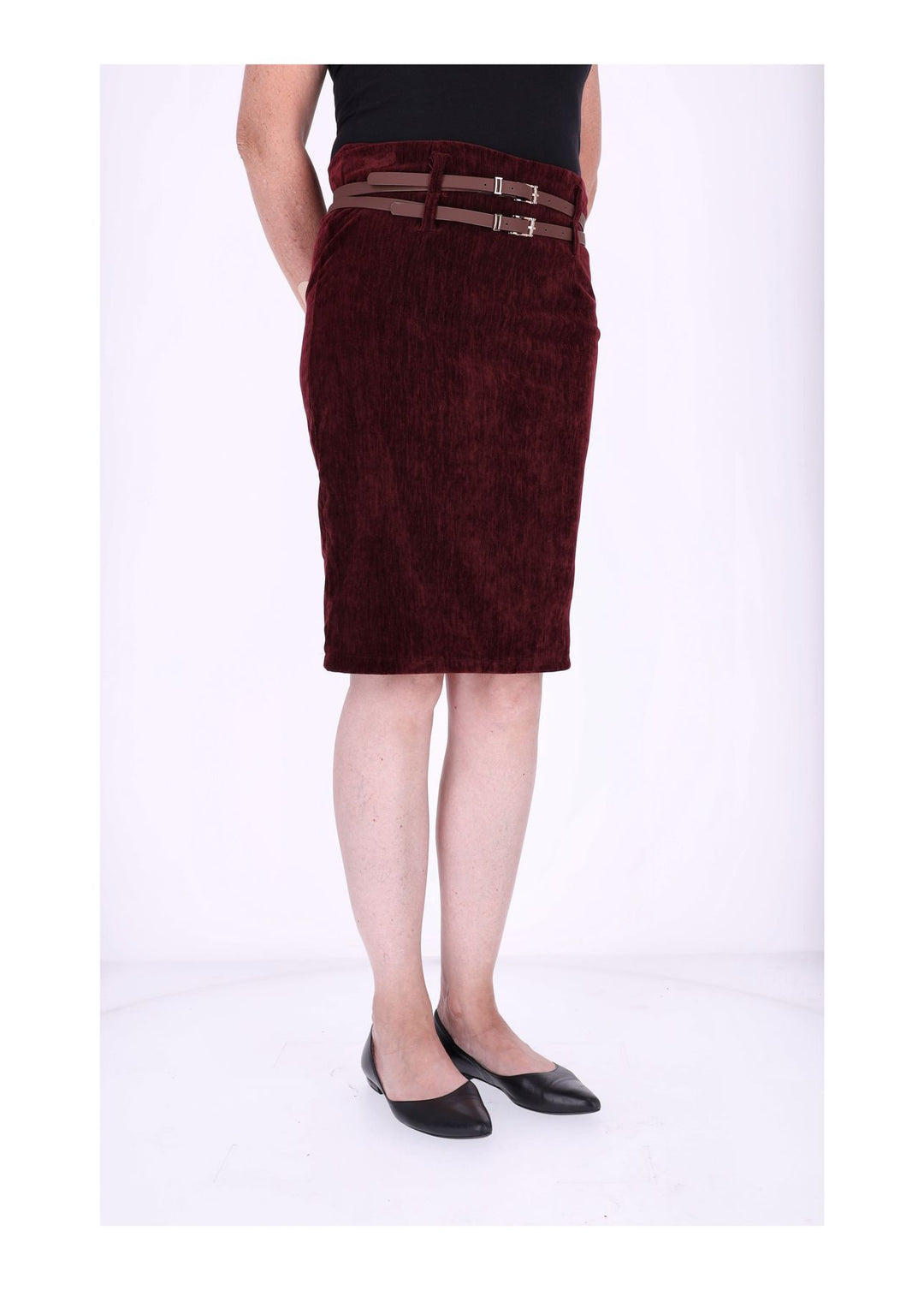 Rock Knielang Samtqualität