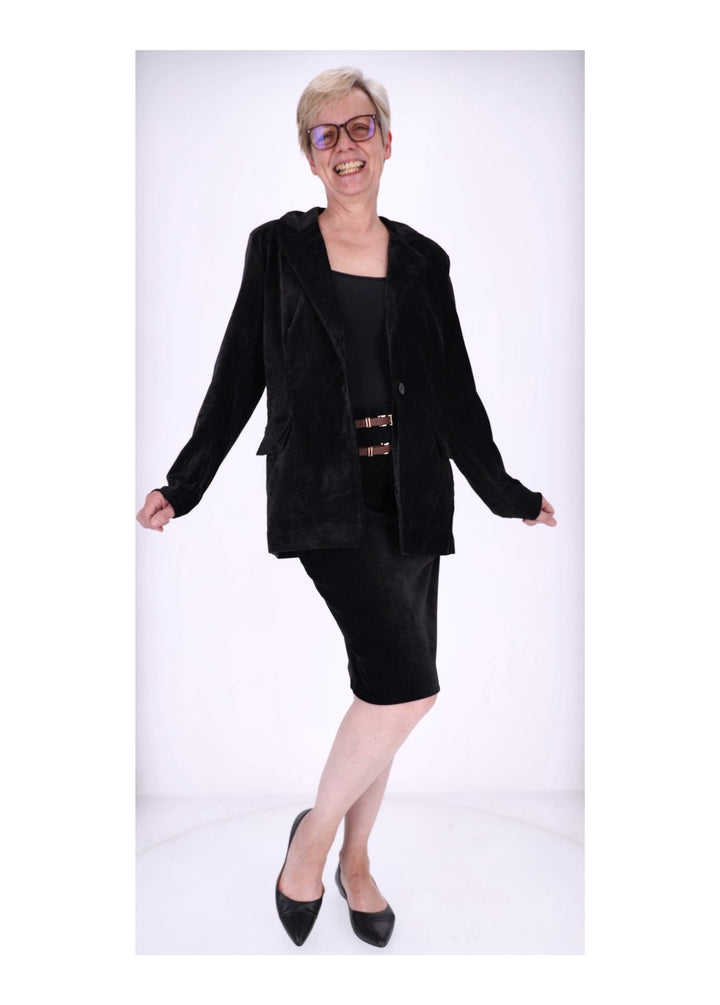 Rock Knielang Samtqualität