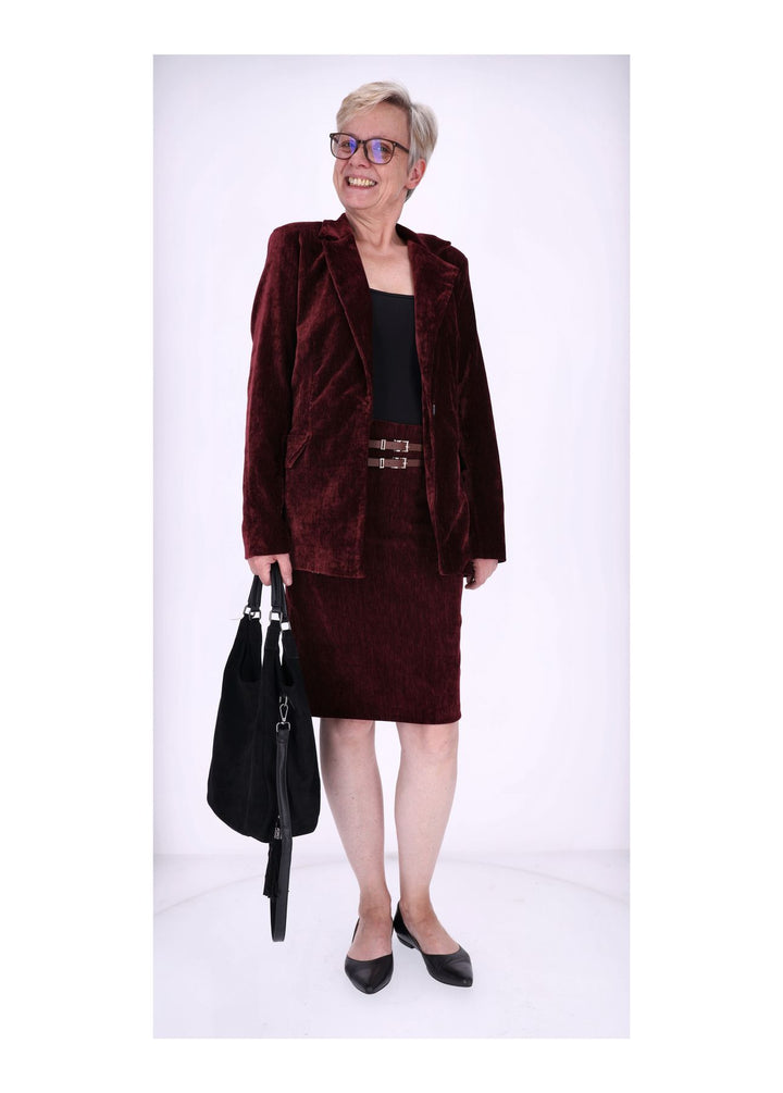 Rock Knielang Samtqualität