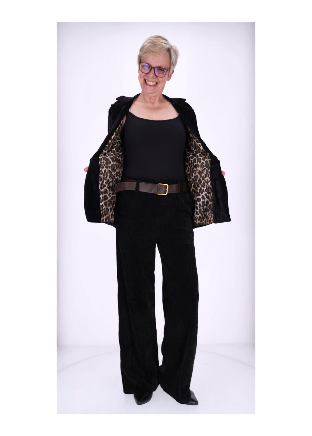 Hose Damen Samtqualität