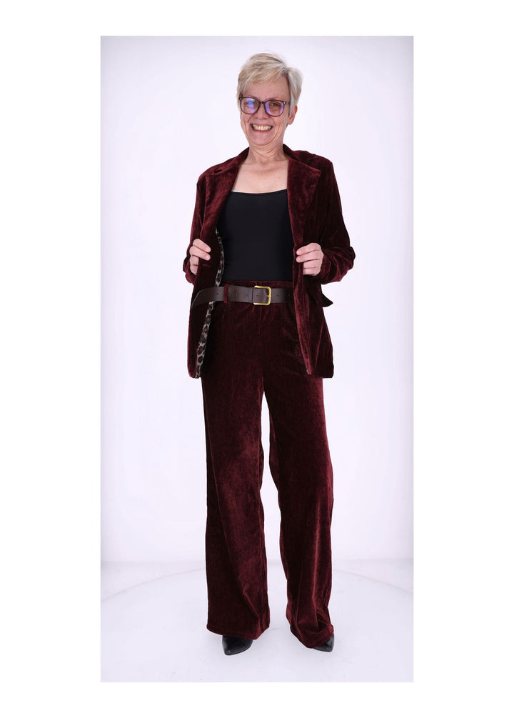 Hose Damen Samtqualität