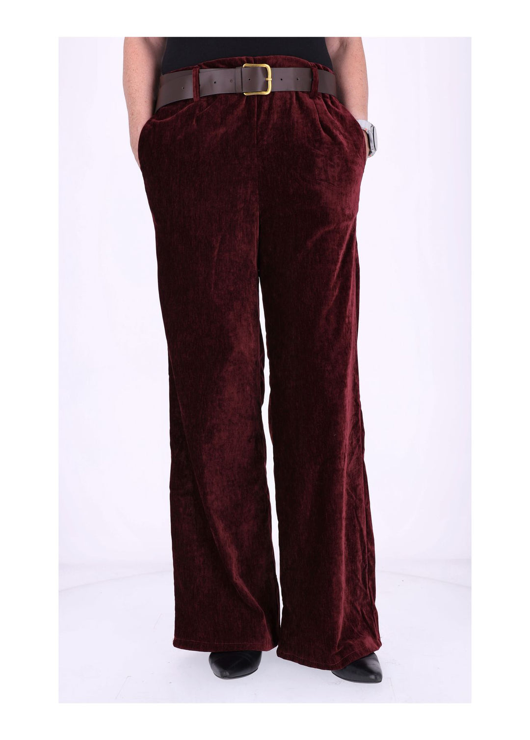 Hose Damen Samtqualität