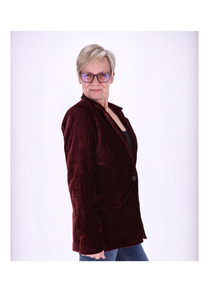 Blazer Samtqualität