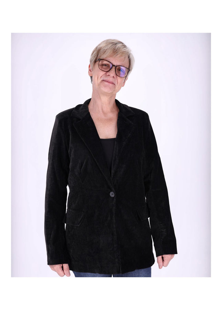 Blazer Samtqualität