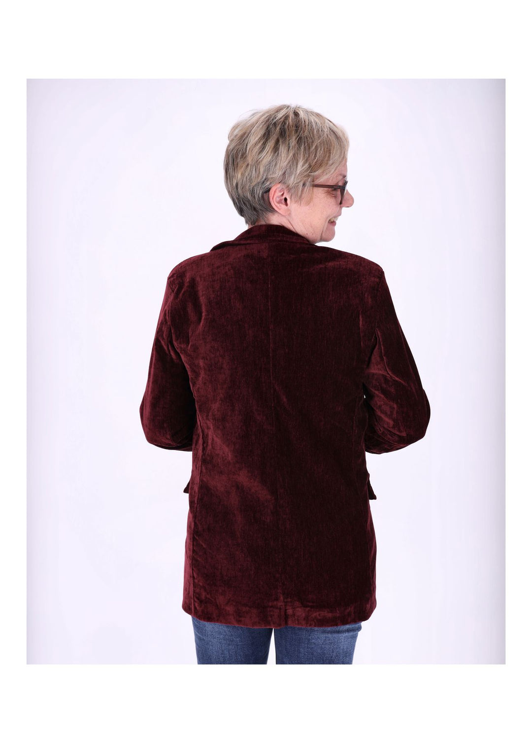 Blazer Samtqualität