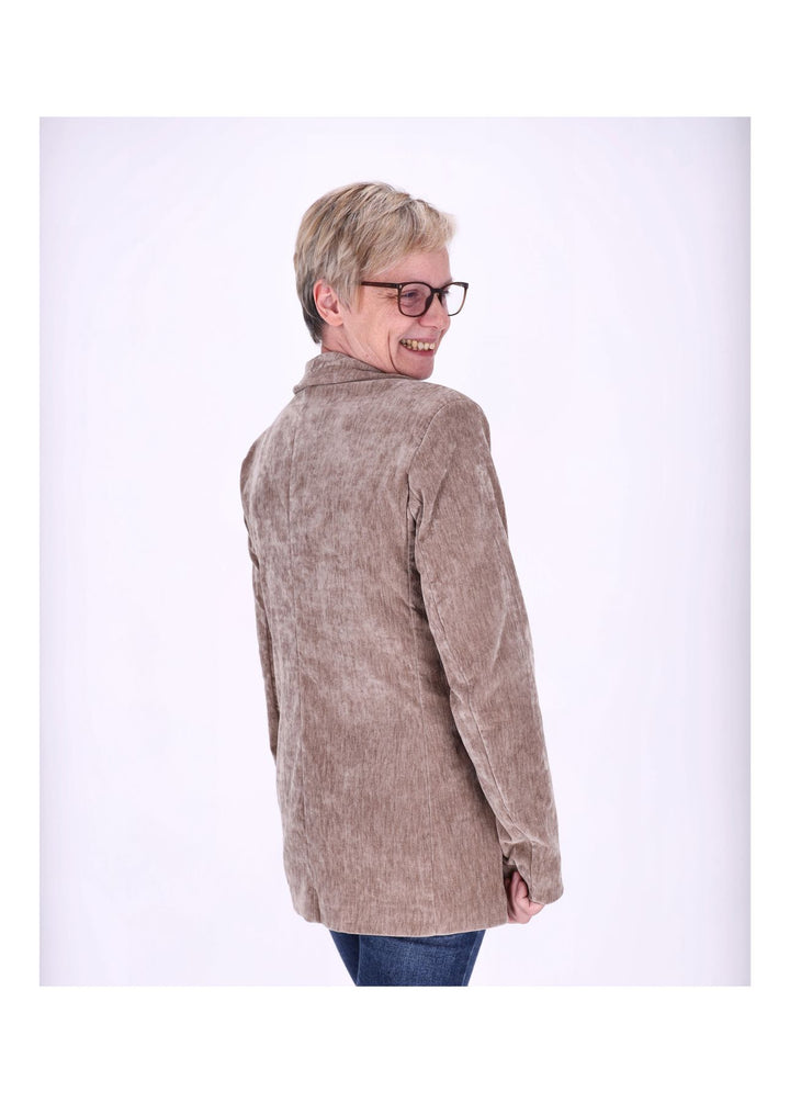 Blazer Samtqualität