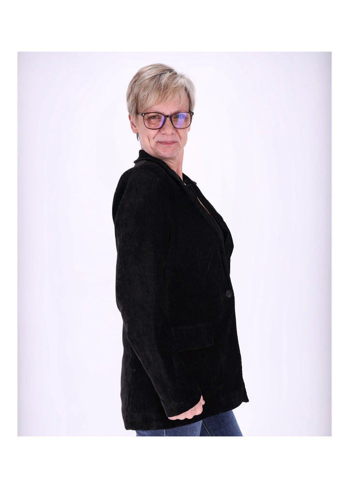 Blazer Samtqualität