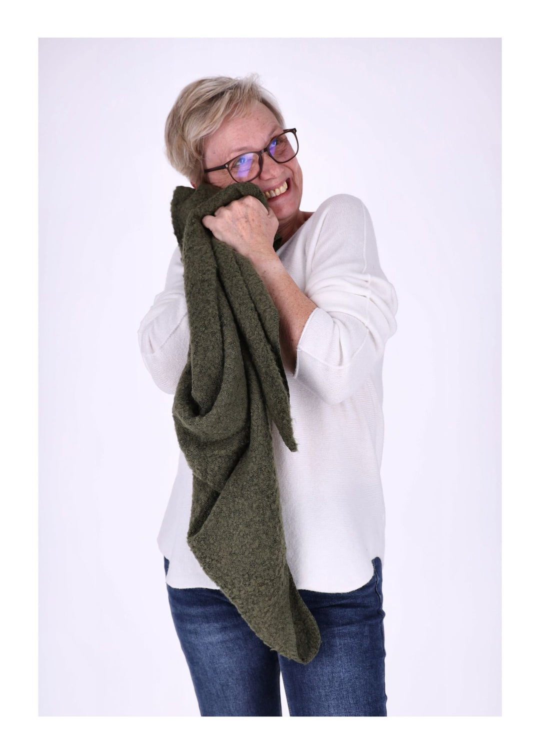 Dreieckstuch meliert