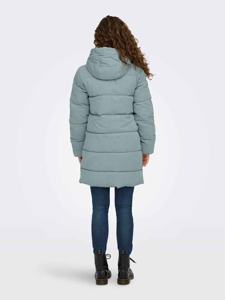 Damen ONLDOLLY LONG CORDUROY PUFFER OTW
