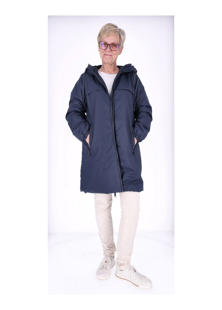 Ladies PU Jacket-Woven