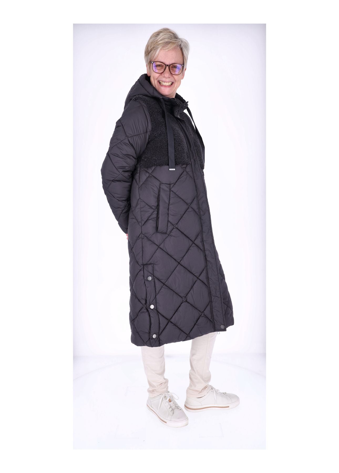 Ladies Jacket Woven Abby