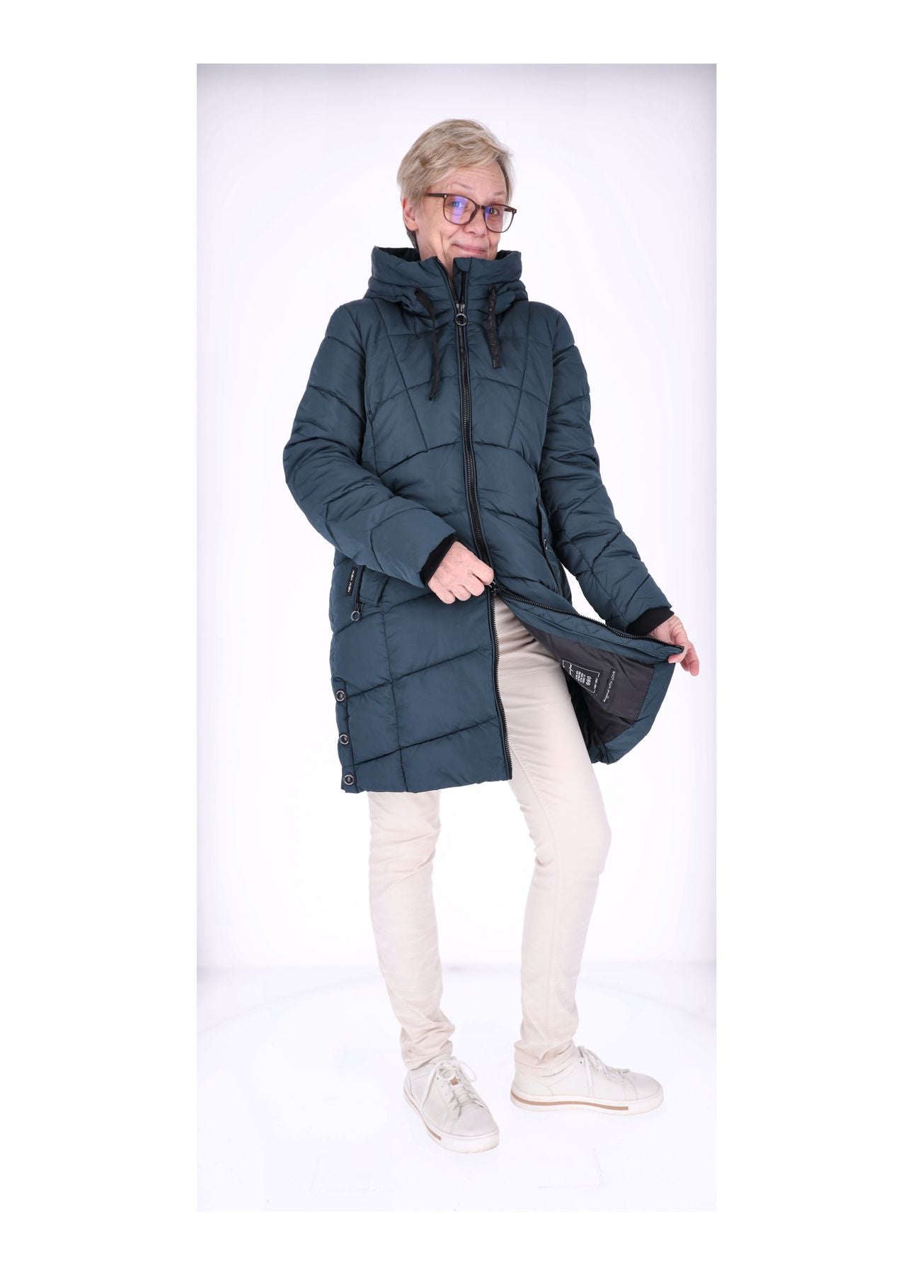 Ladies Jacket Woven Abby