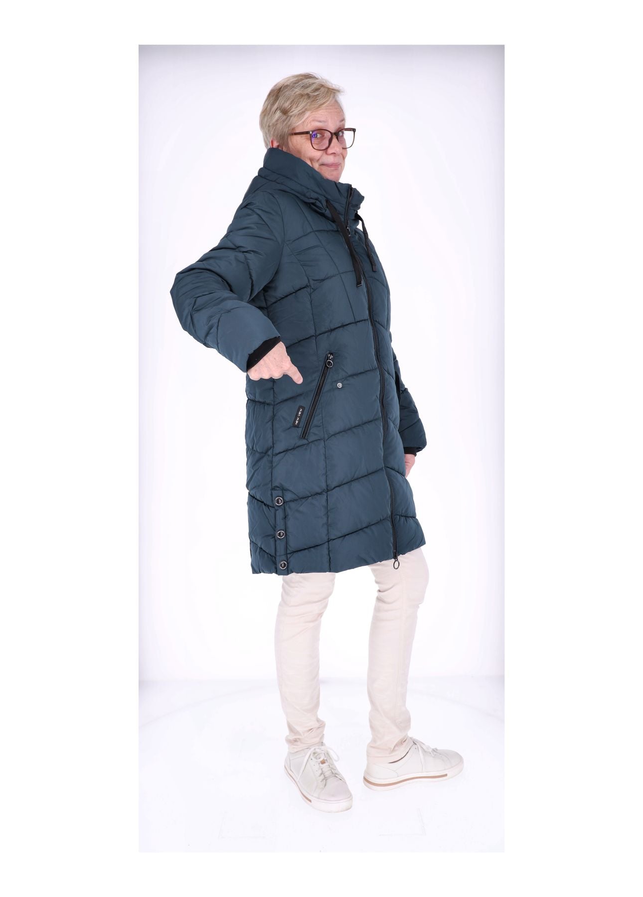 Ladies Jacket Woven Abby