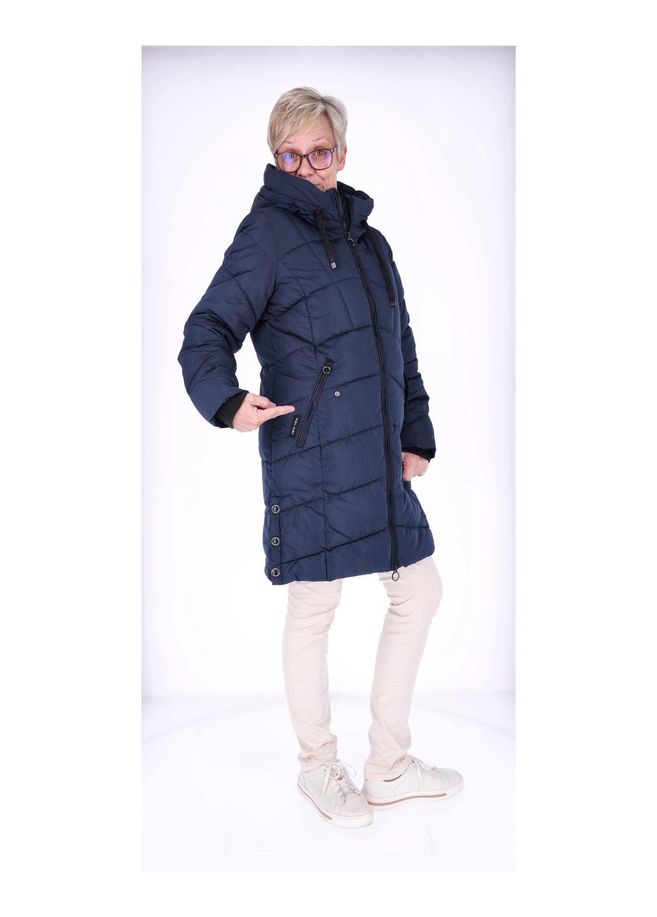 Ladies Jacket Woven Abby