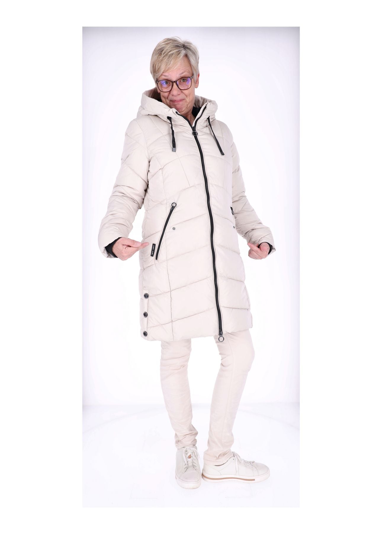Ladies Jacket Woven Abby