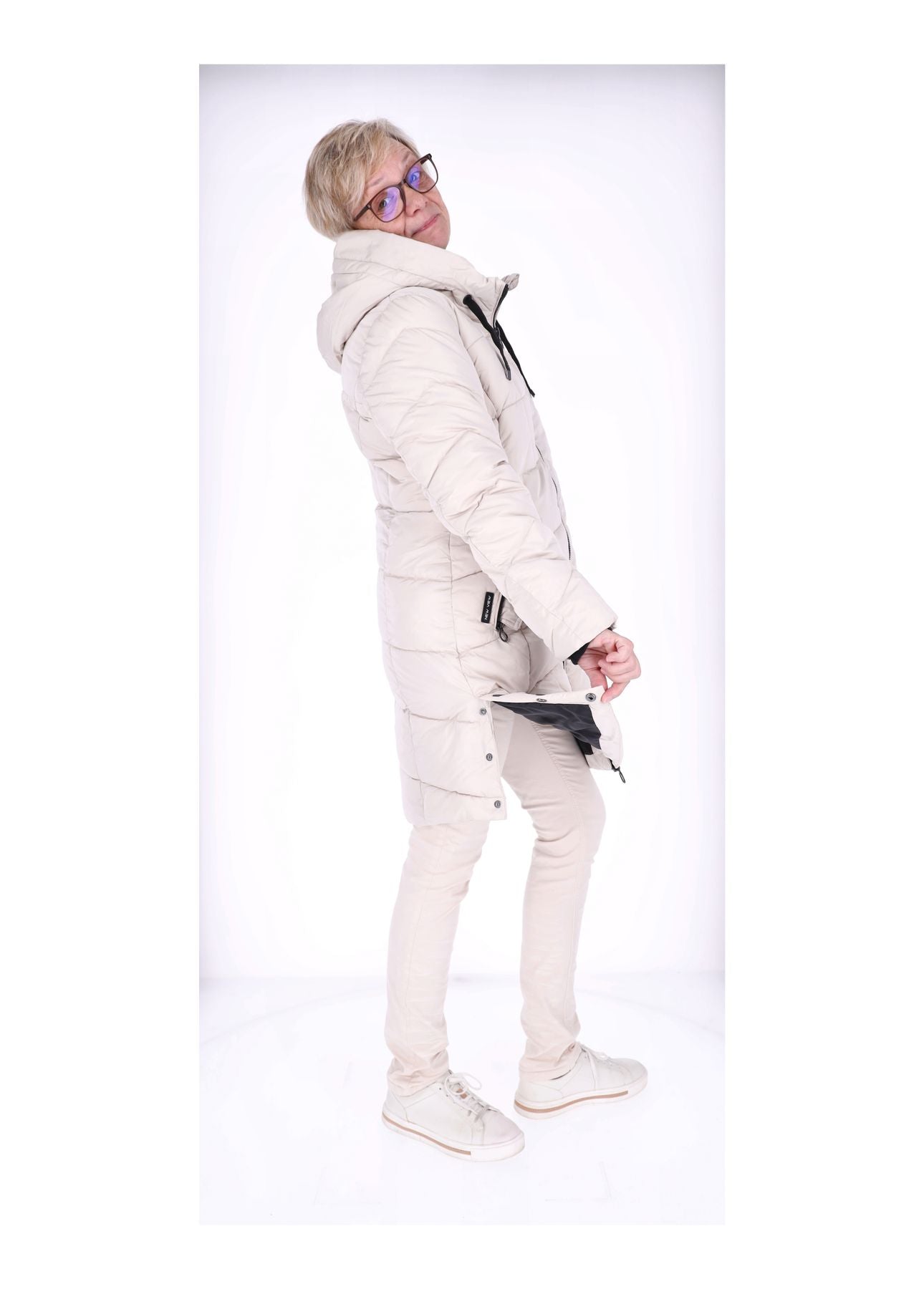 Ladies Jacket Woven Abby