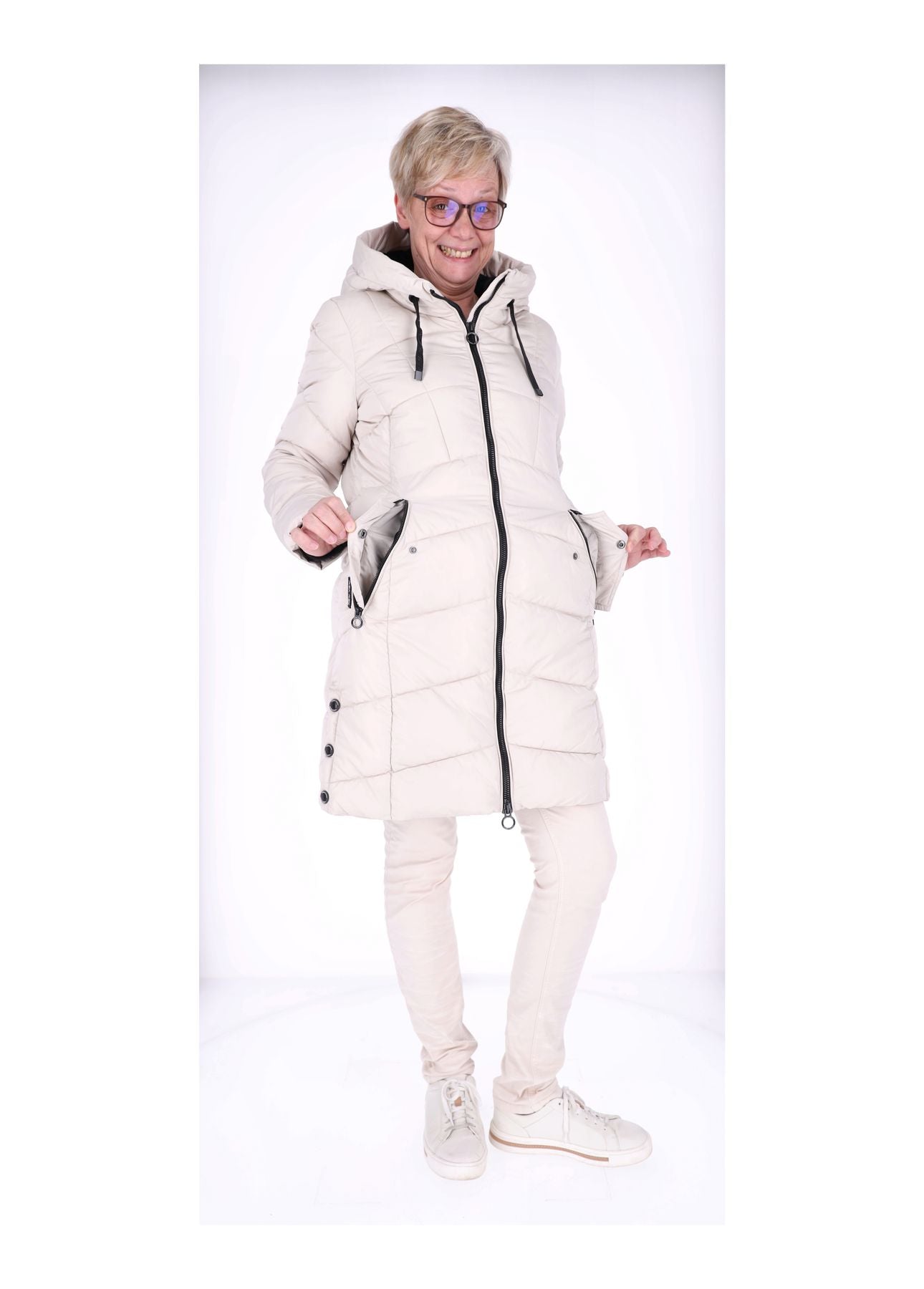 Ladies Jacket Woven Abby