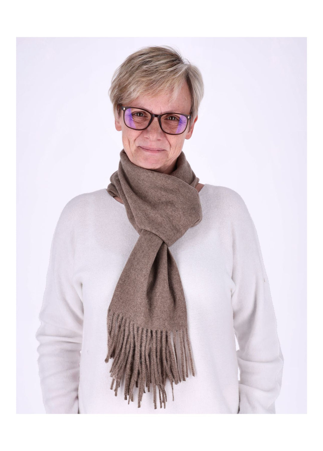 Schal Fransen