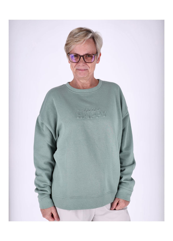 Ladies Sweatshirt Knitted