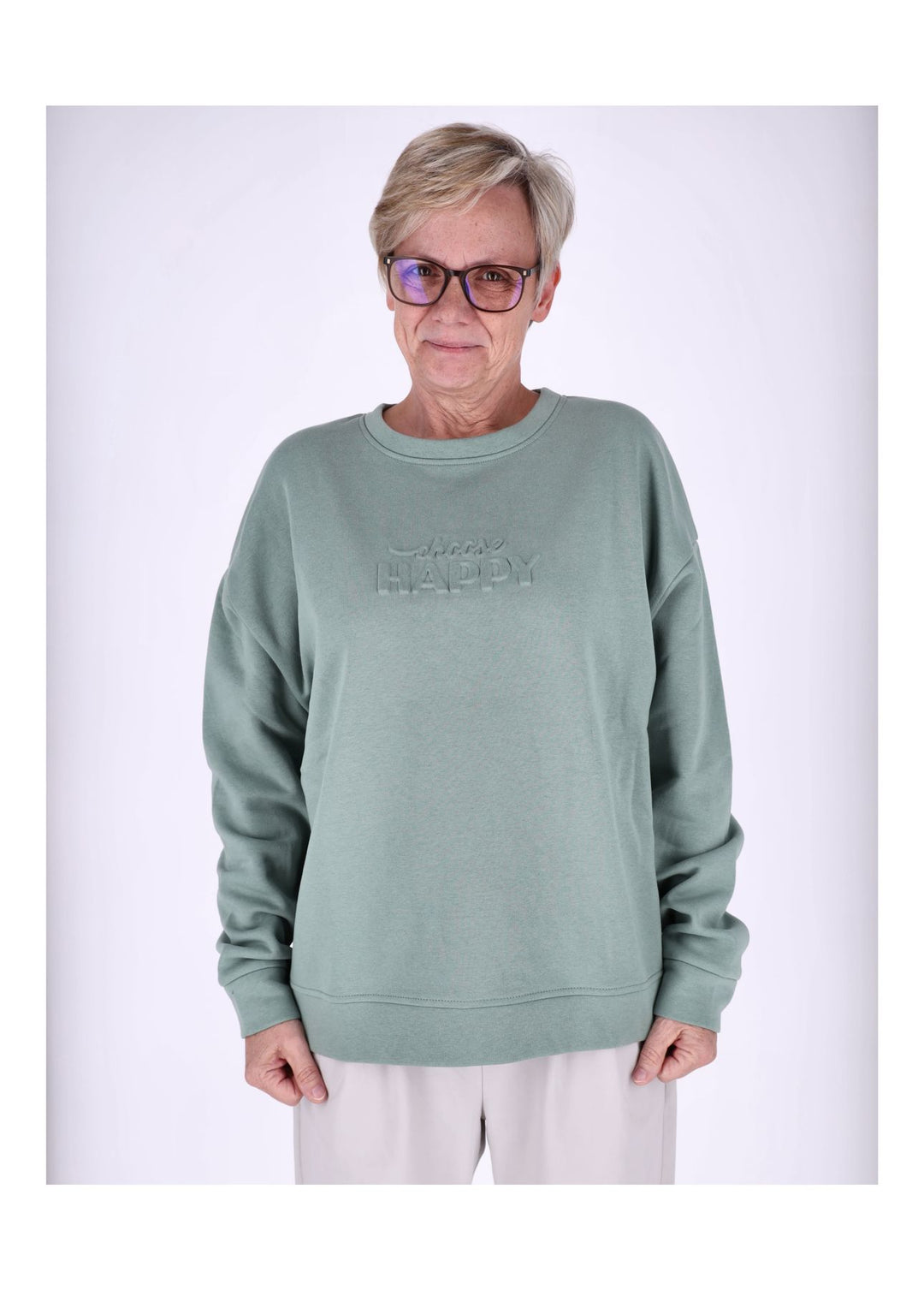 Ladies Sweatshirt Knitted