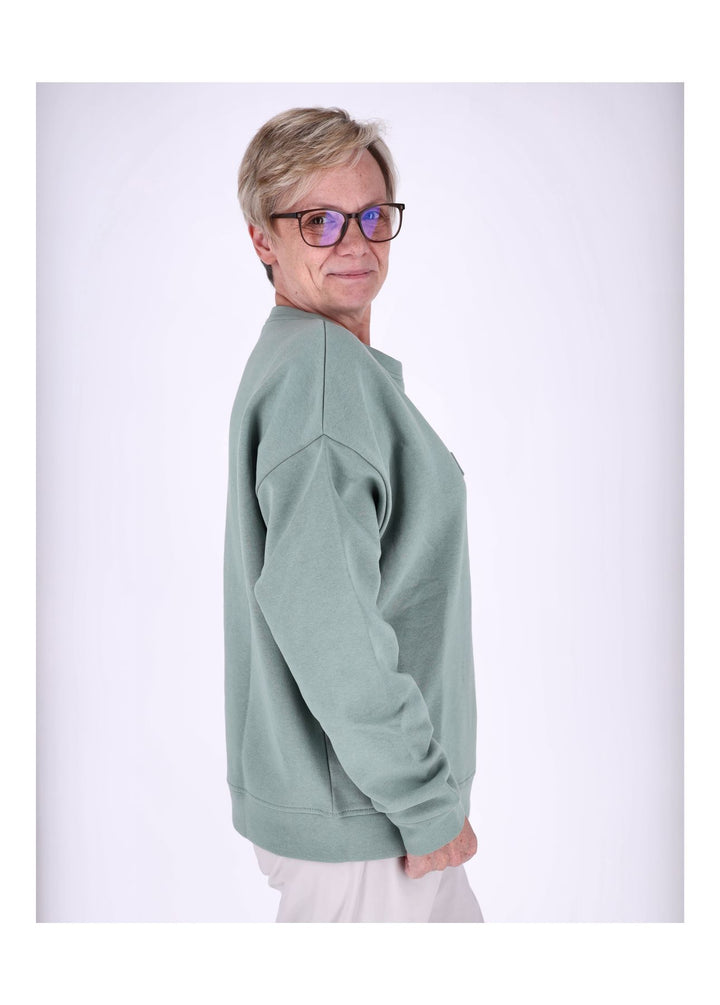 Ladies Sweatshirt Knitted