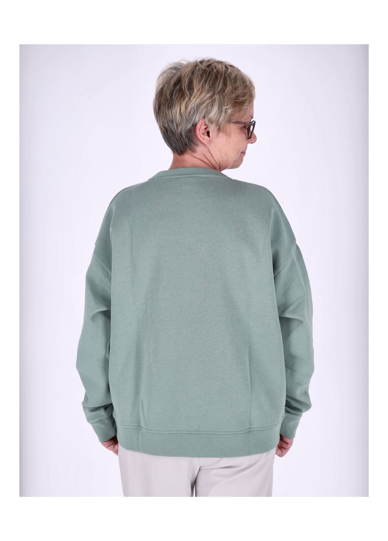 Ladies Sweatshirt Knitted
