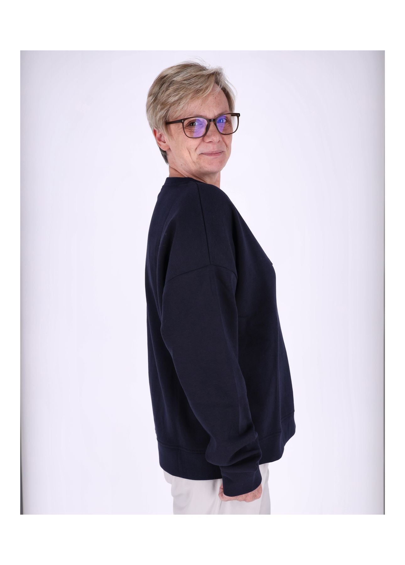 Ladies Sweatshirt Knitted