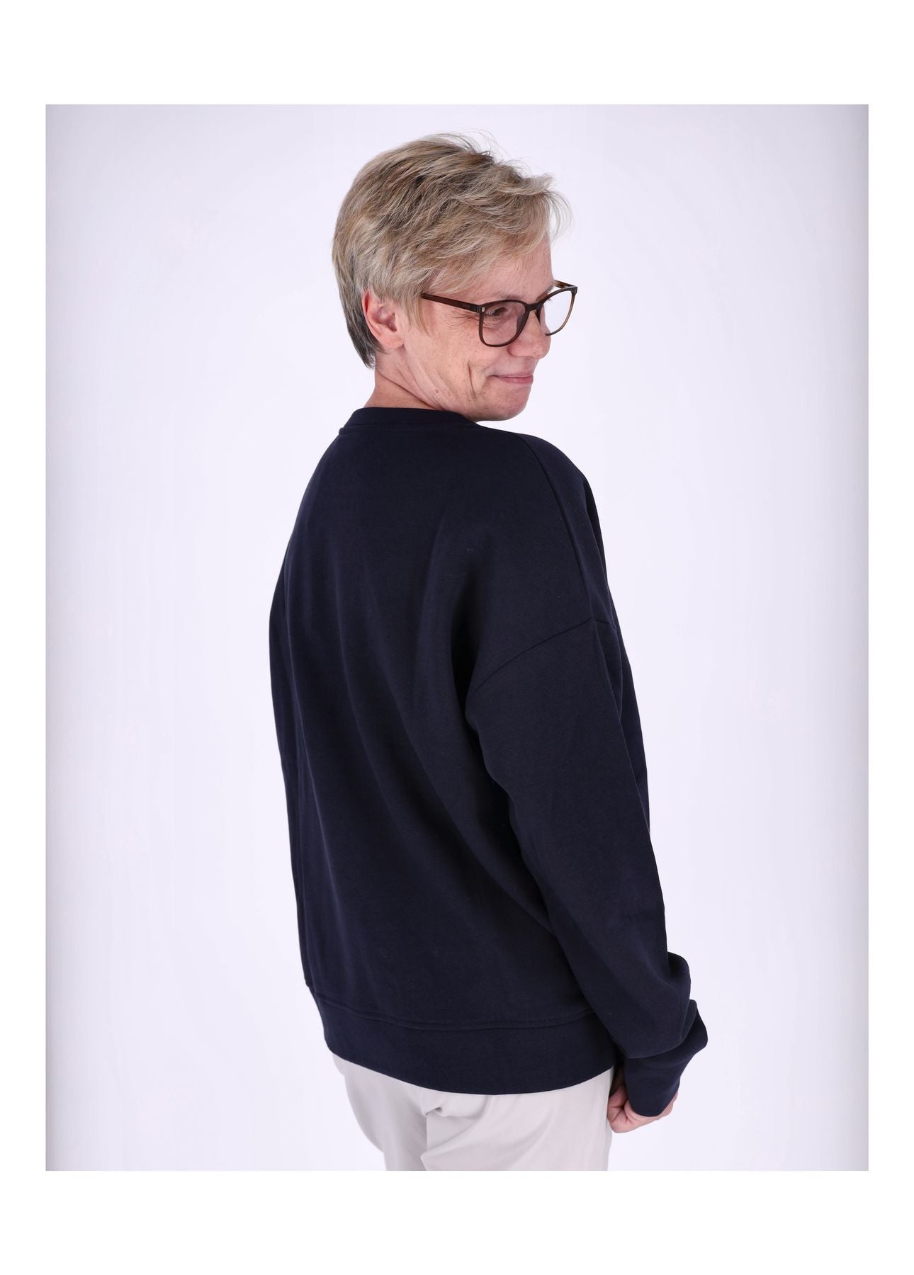 Ladies Sweatshirt Knitted