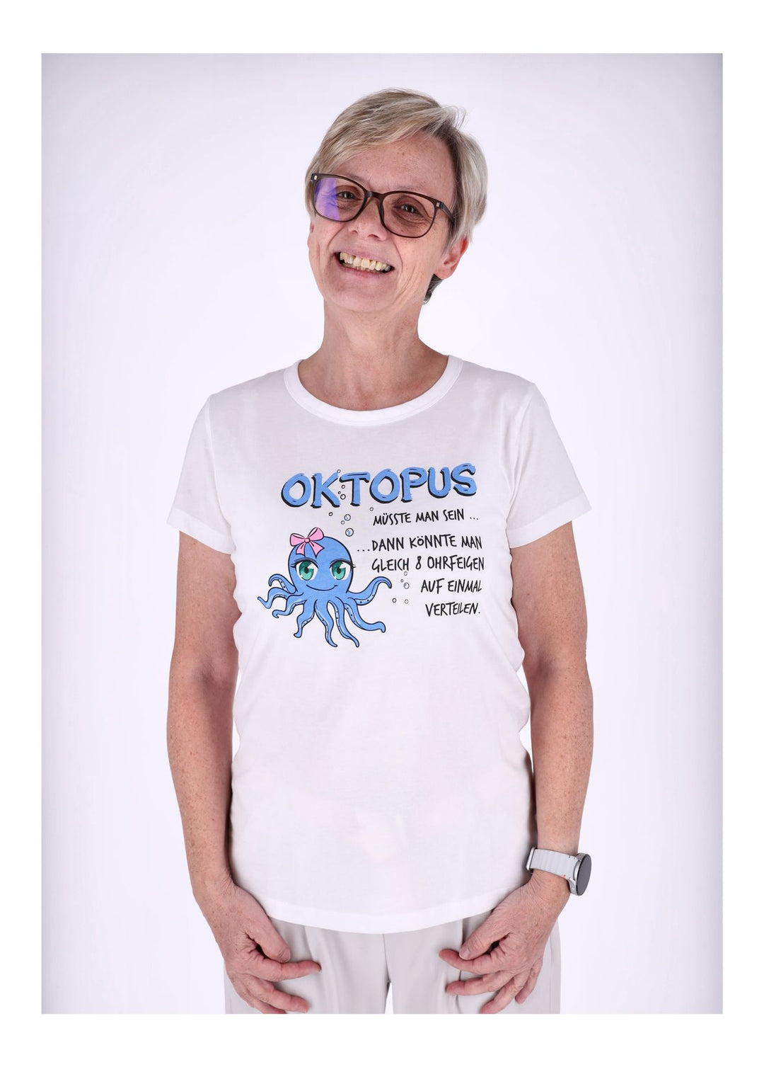 New View Damen T-Shirt Baumwolle