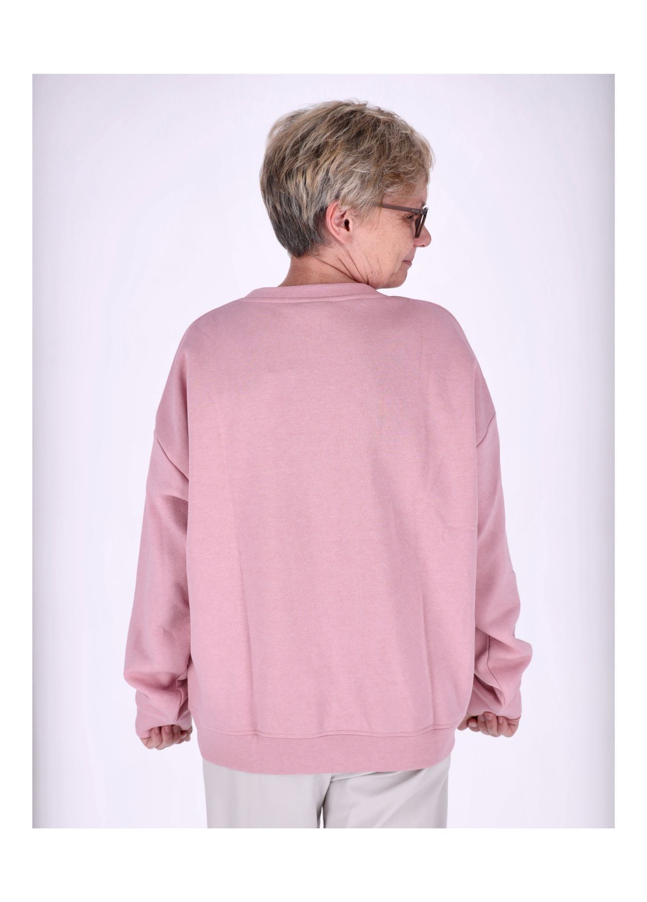 Ladies Sweatshirt Knitted