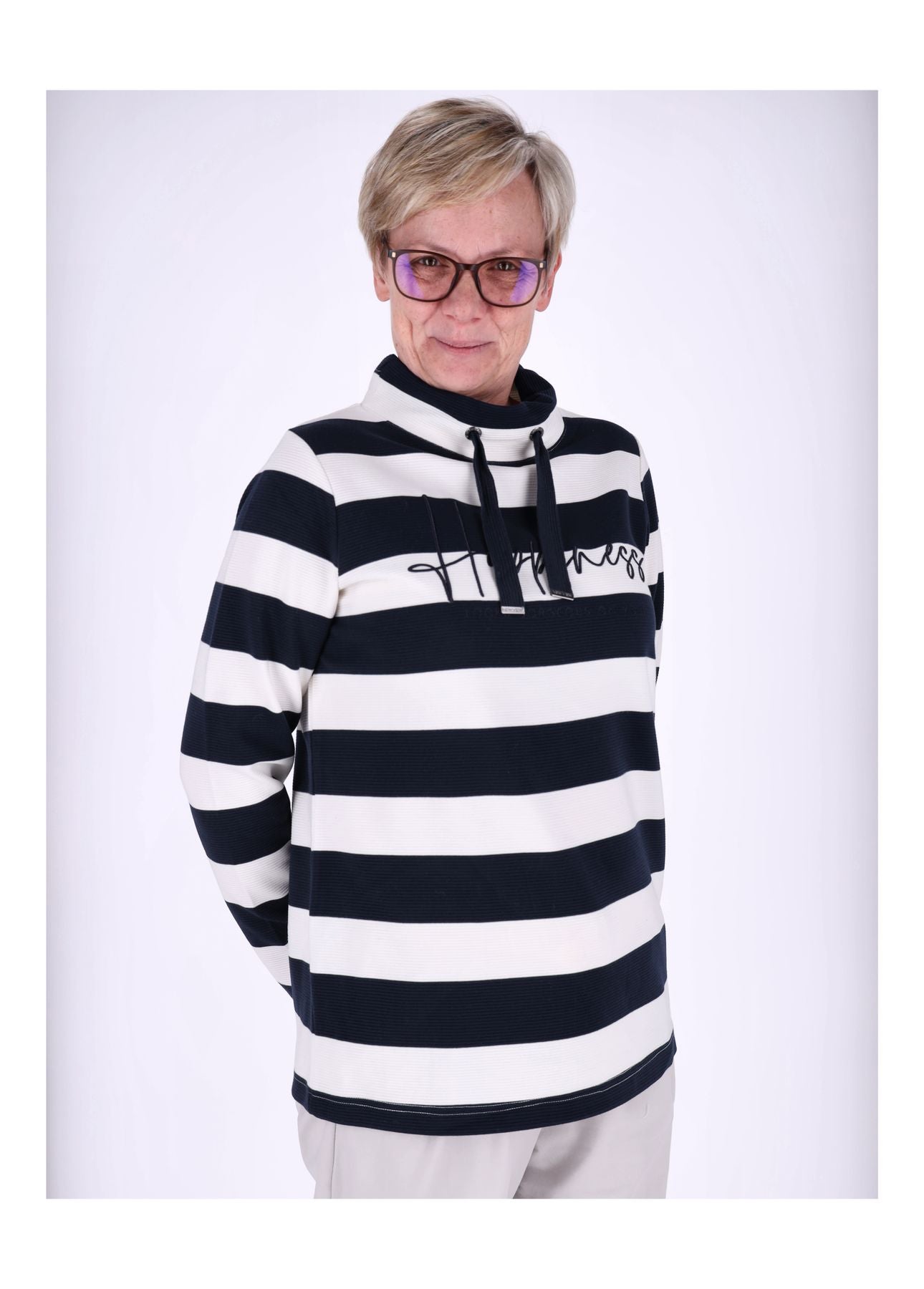 Ladies Knitted Pullover Ottomane