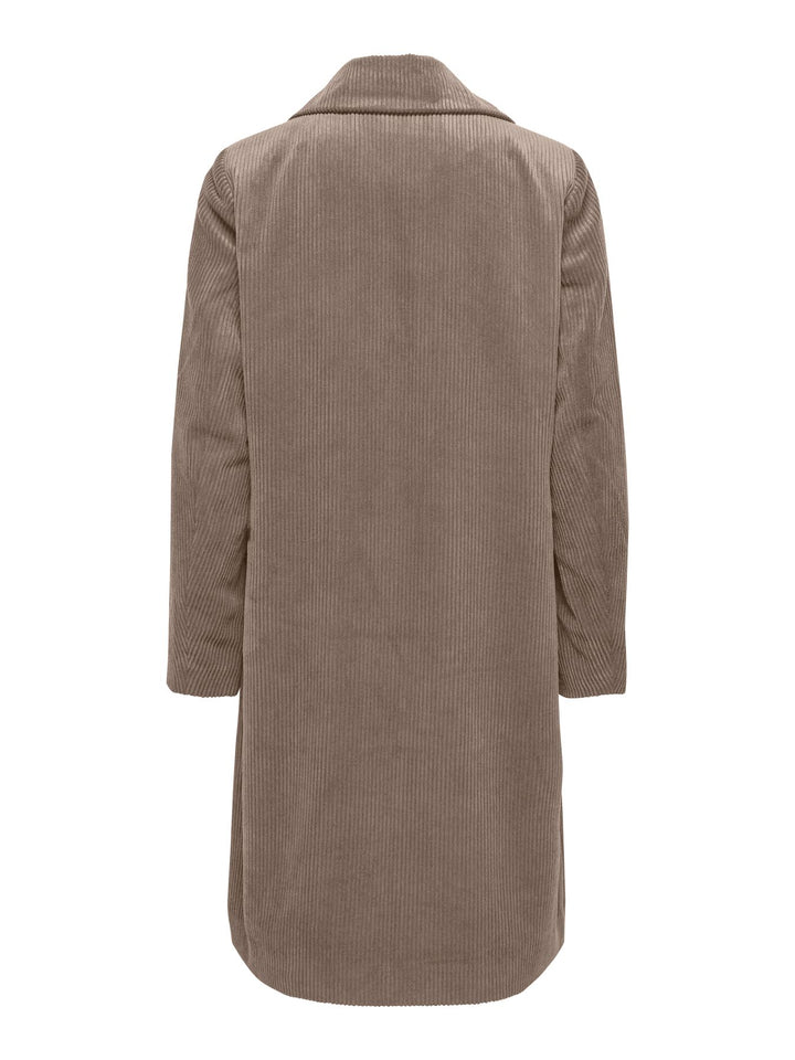 Damen ONLASTRID CORDOROY COAT CS OTW Fossil