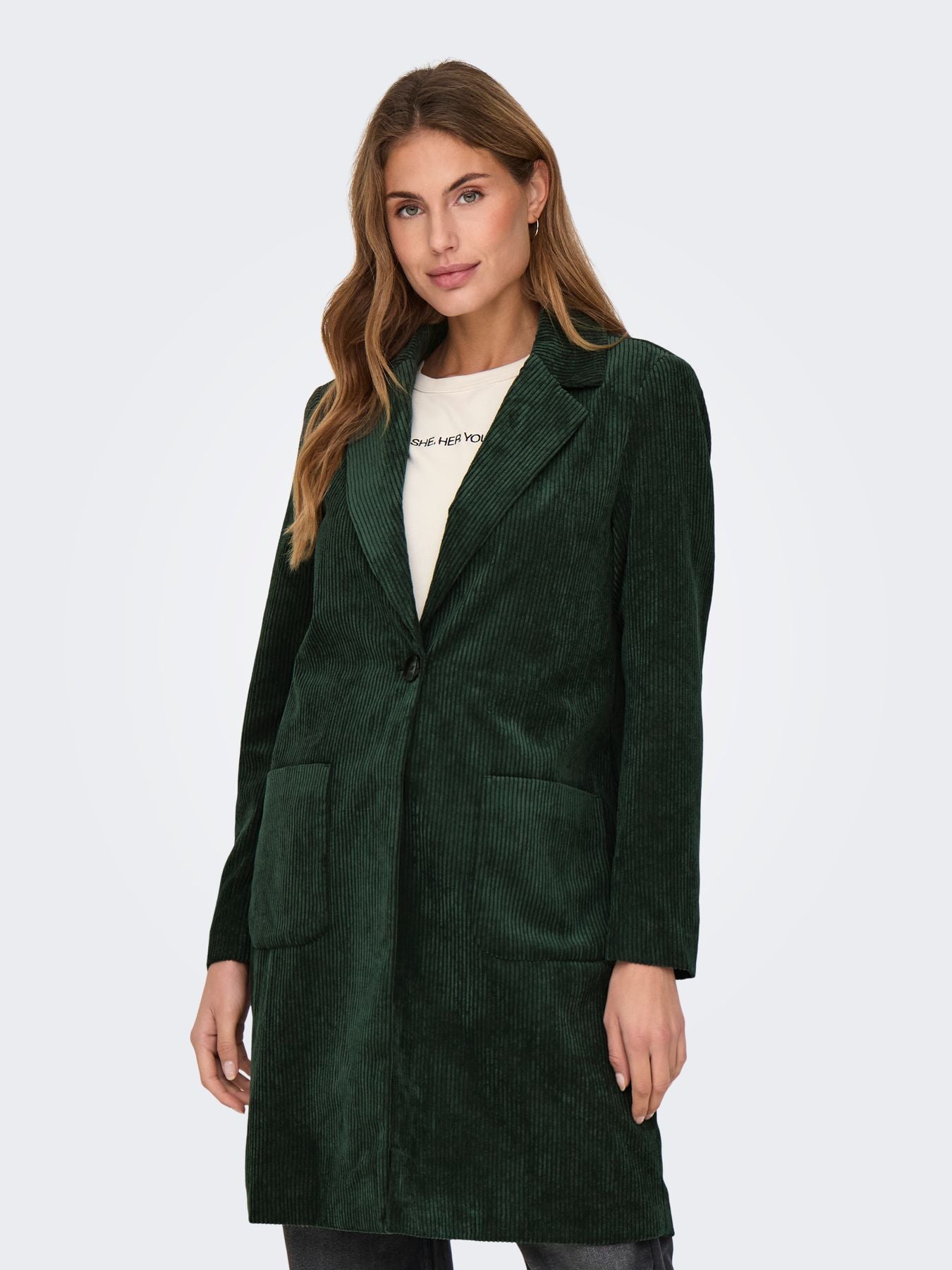 Damen ONLASTRID CORDOROY COAT CS OTW