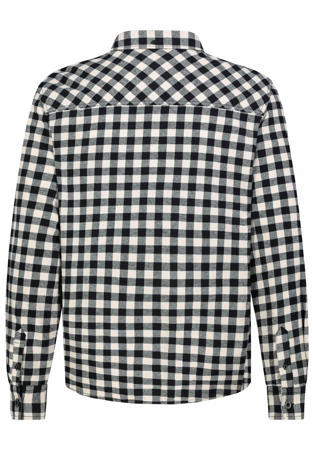 Herren HAKA Flanell Karohemd, Knopfleiste,