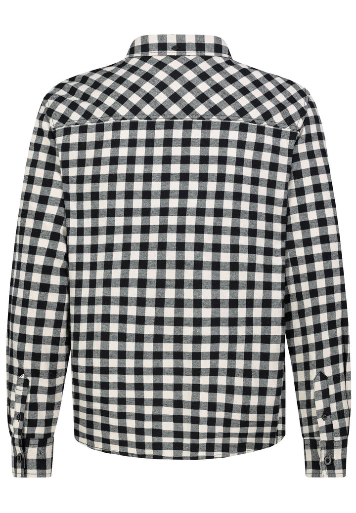 Herren HAKA Flanell Karohemd, Knopfleiste,