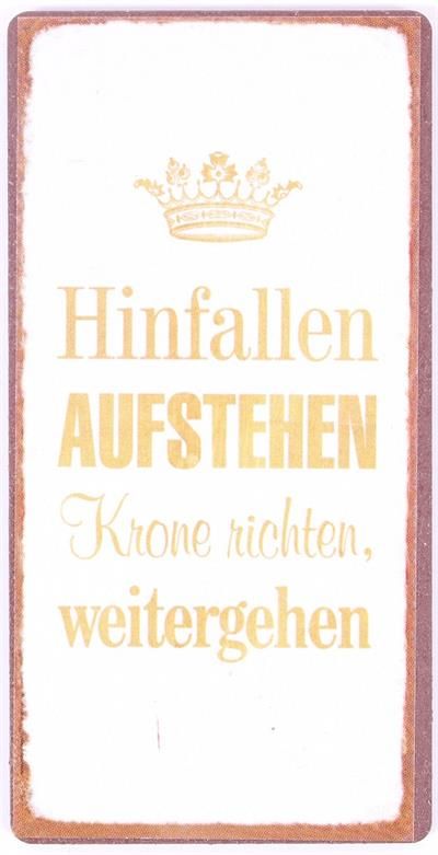 HINFALLEN, AUFSTEHEN