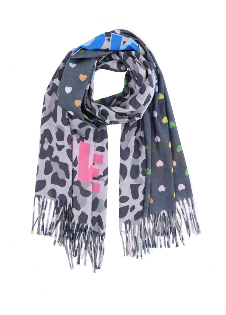 Schal Fransen AOP Leo Love
