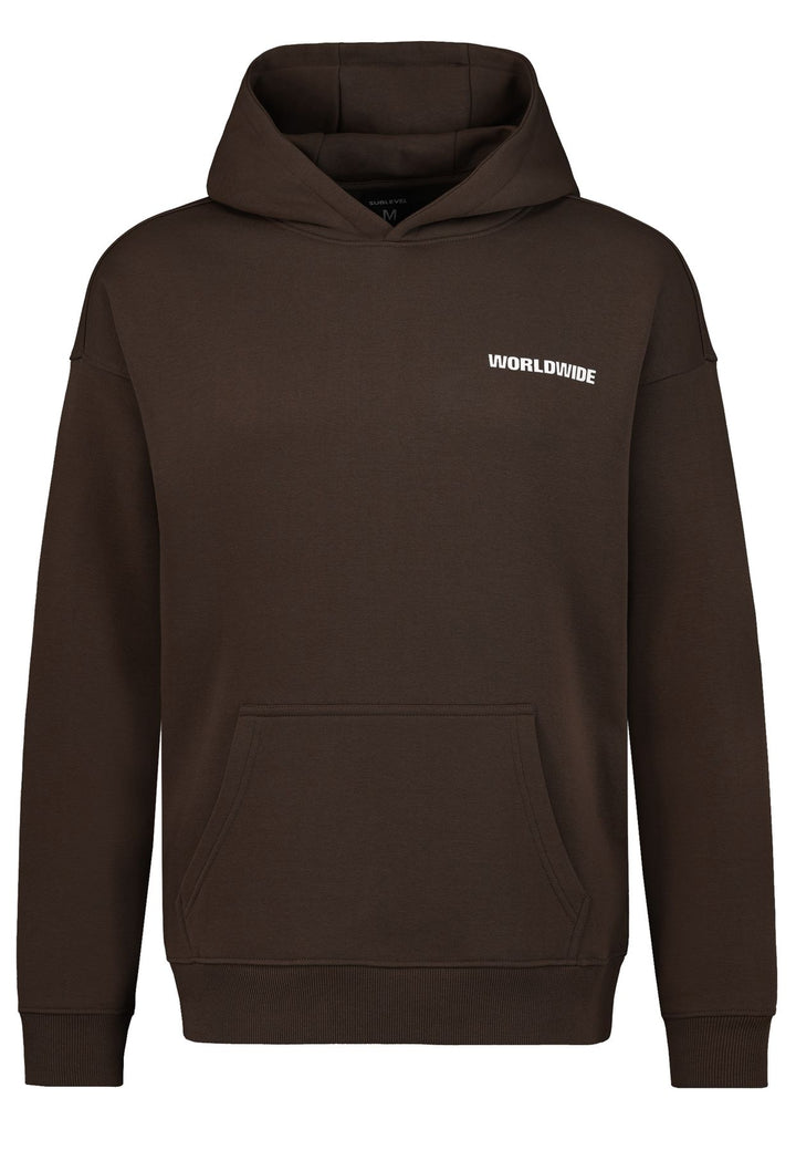 Herren HAKA Sweat,Kapuze,überschnittene