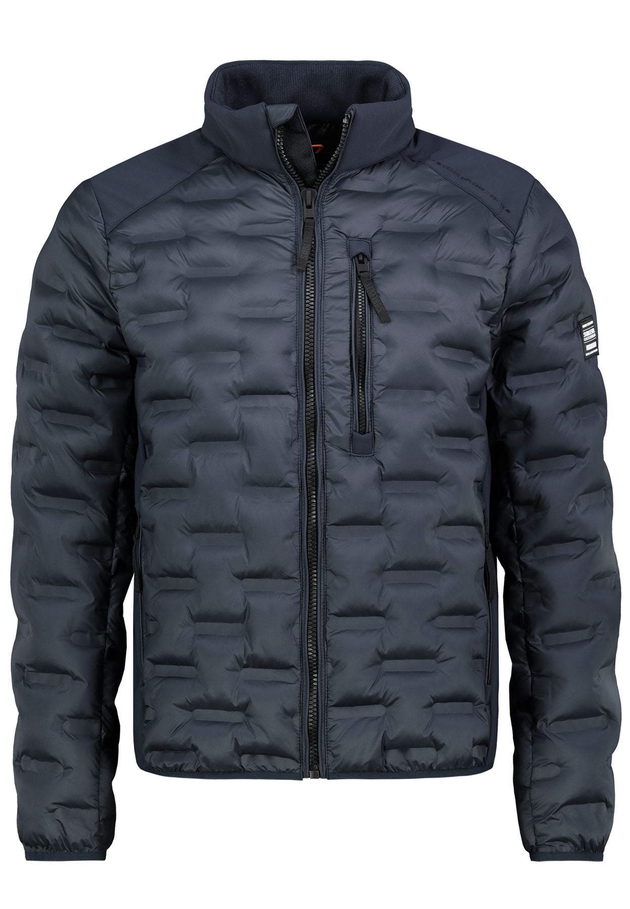 Herren HAKA Steppjacke,spezielle Absteppun