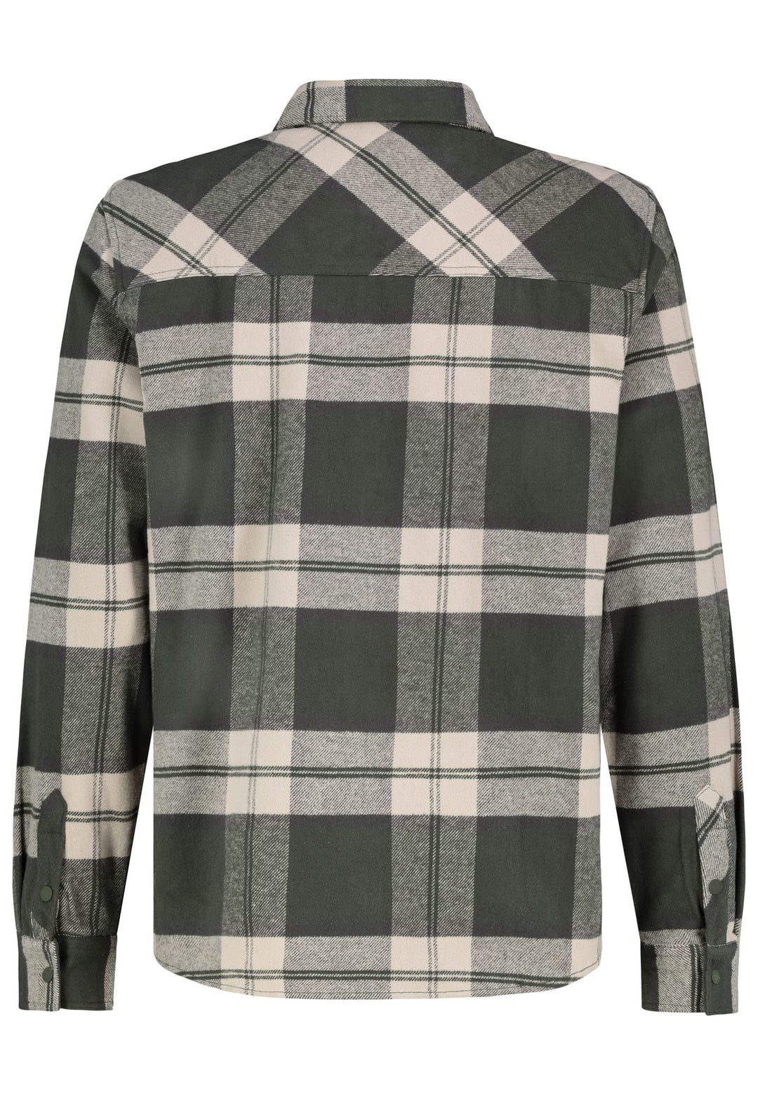 Herren HAKA brushed twill Hemdjacke mit Br