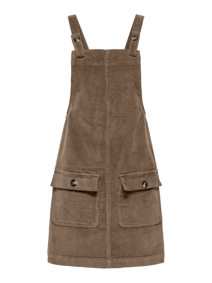 Damen ONLGLOBAL CORD SPENCER DRESS CC PNT