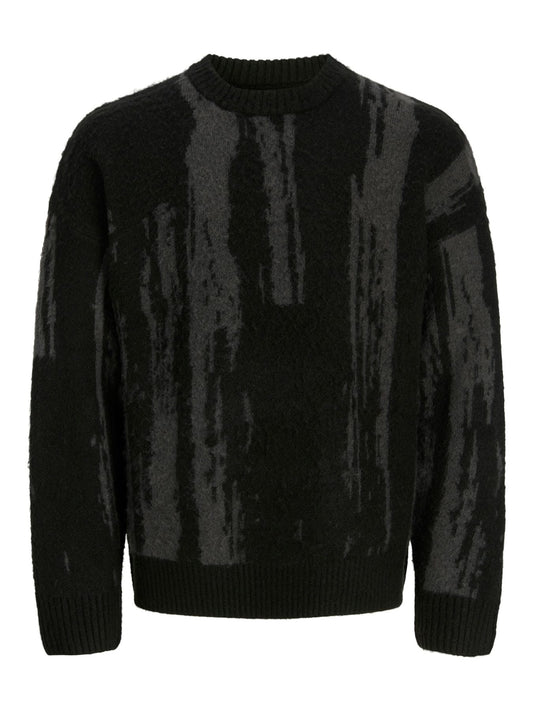 Herren JCOCOVER KNIT BRUSHED CREW NECK