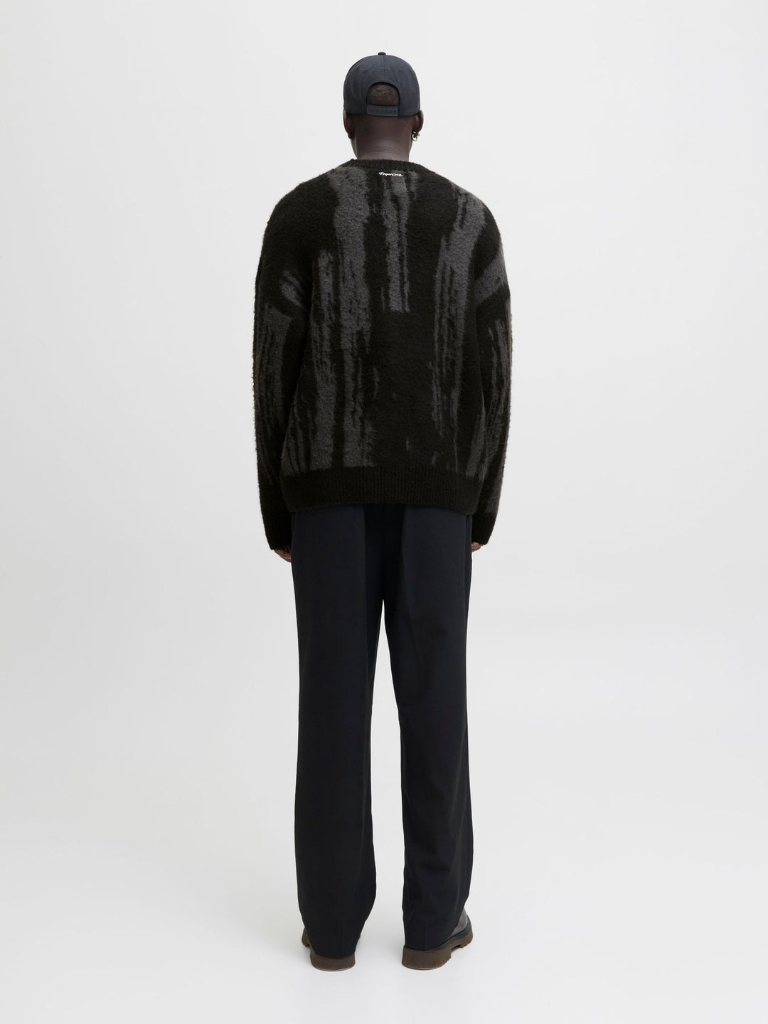 Herren JCOCOVER KNIT BRUSHED CREW NECK