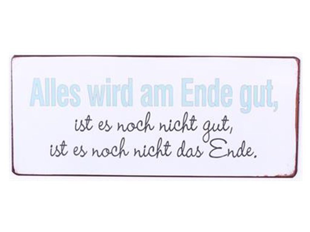 ALLES WIRD AM ENDE GUT, ...