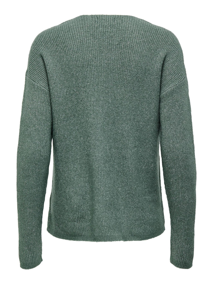 ONLY Strickpullover Damen V-Ausschnitt