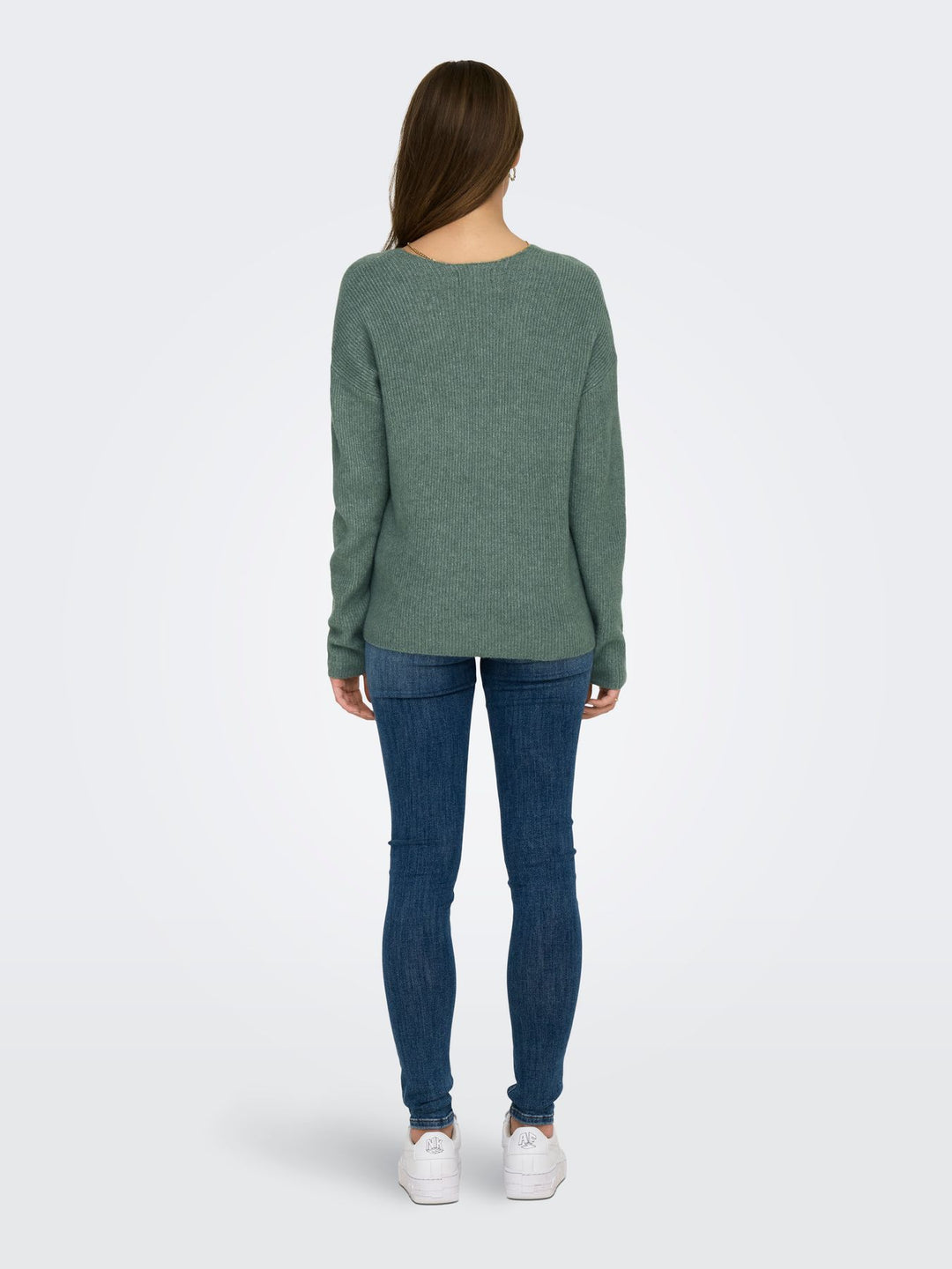 ONLY Strickpullover Damen V-Ausschnitt
