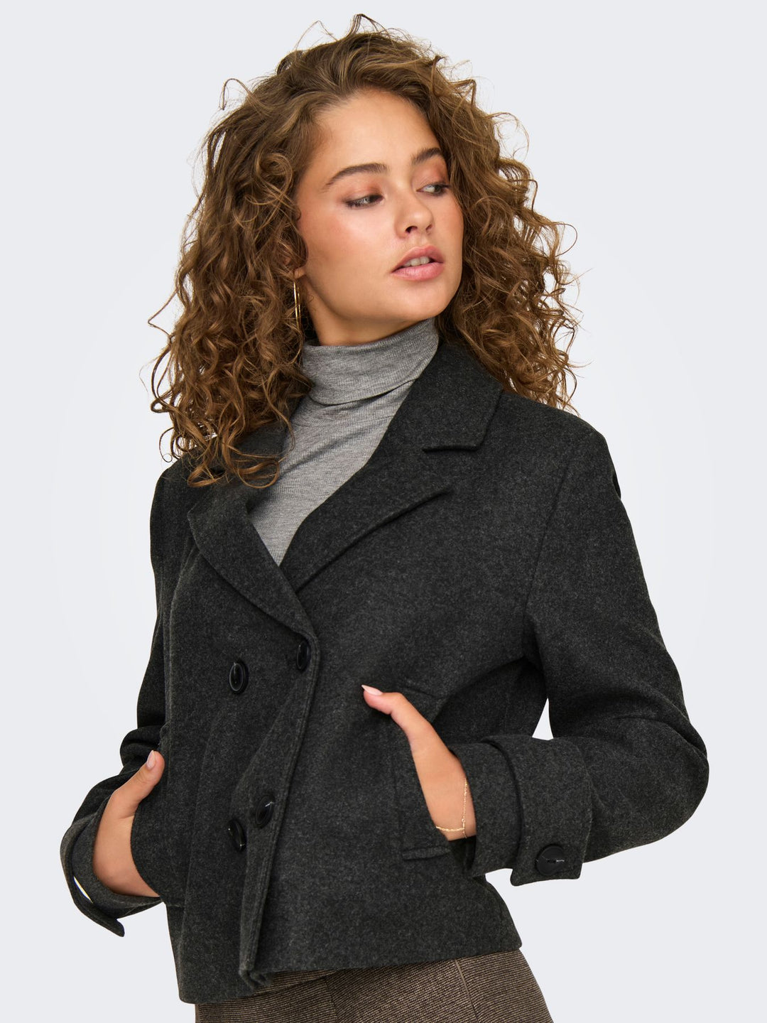 ONLFREJA LIFE SHORT DB JACKET OTW N