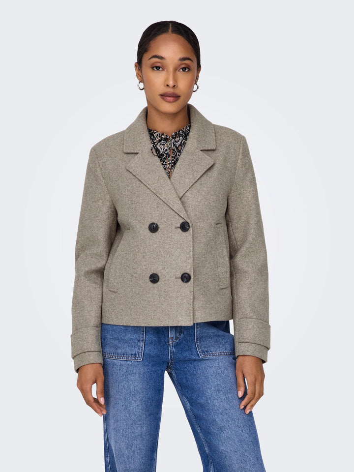 Damen ONLFREJA LIFE SHORT DB JACKET OTW N